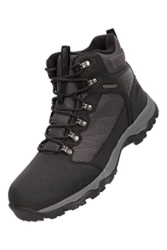 Mountain Warehouse Iceberg Extreme Waterproof Boots Synthetic Mesh Upper Mens Shoes Thinsulate Lined Footwear IceLock Outsole Best for Winter Hiking