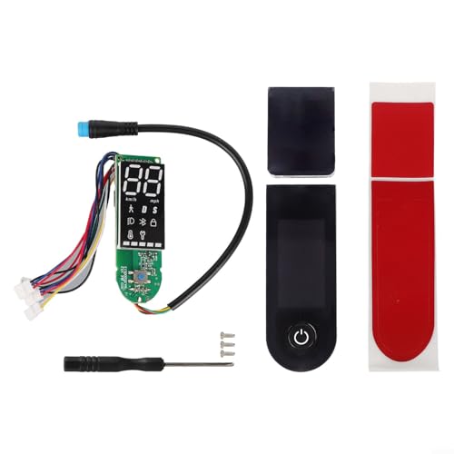 Tablero de instrumentos y placa de circuito para scooter eléctrico con cubierta para Xiaomi M365/1S/PRO/PRO2/MI3 Accesorio de repuesto para scooters deportivos al aire libre