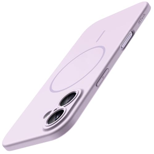 Image of JETech Magnetic Slim Case for iPhone 17 6.3-Inch, Compatible with MagSafe, Ultra-Thin Lightweight Minimalist Phone Cover with Matte Finish and Full Camera Lens Protection (Lavender)