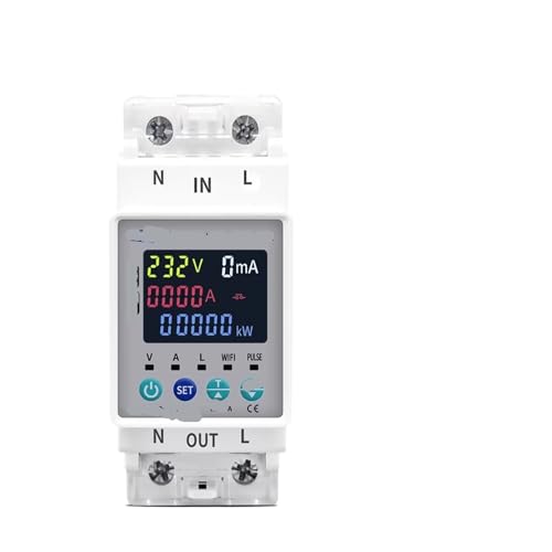 Disjoncteur de mesure intelligent 2P 63A pour l'automatisation de la maison