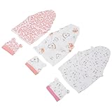 Doux et confortable : fabriqué en , couverture d'emmaillotage pour -né offre un environnement doux et confortable à bébé, garantissant qu'il sent en sécurité et , couverture pour bébé unisexe, emmaillotage pour bébé