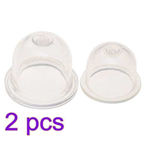 Yardwe 4 Pcs Primer Bulb Fuel Pump Carburetor Primer Bulb for Hedge Mower Chainsaw Hedgerow Picking Machine - Size: L S
