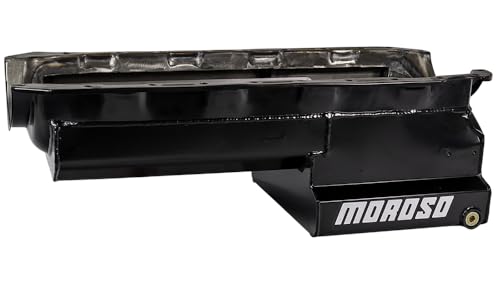 Image of Moroso 21049 Steel Wet Sump Oil Pan for Chevy Big-Block Engines