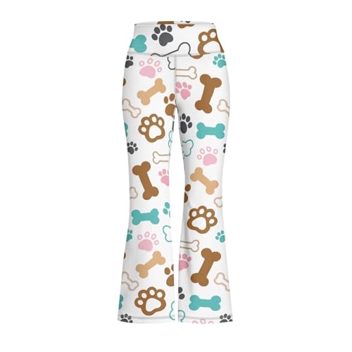 Rnyleeg Flare Leggings for GirlsYoga Pants Size 5-6 7-8 9-12 12-14 Casual Bell Bottom Pants for Kids Fall Winter Clothes