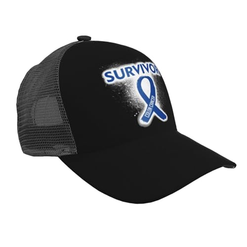 Colon Cancer Survivor Unisex Mesh Baseball Caps - Classic Adjustable Hat