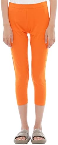 CARBON BASICS Women's Cotton 3/4th Cropped Solid Skinny Capri Pant