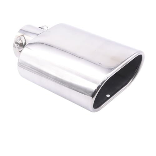Tubo de escape de acero inoxidable con punta cuadrada que elimina ruidos molestos