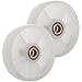 PrimeMatik - Ruota per transpallet Rullo per Pallet di Nylon 200x50 mm 850 kg 2-Pack