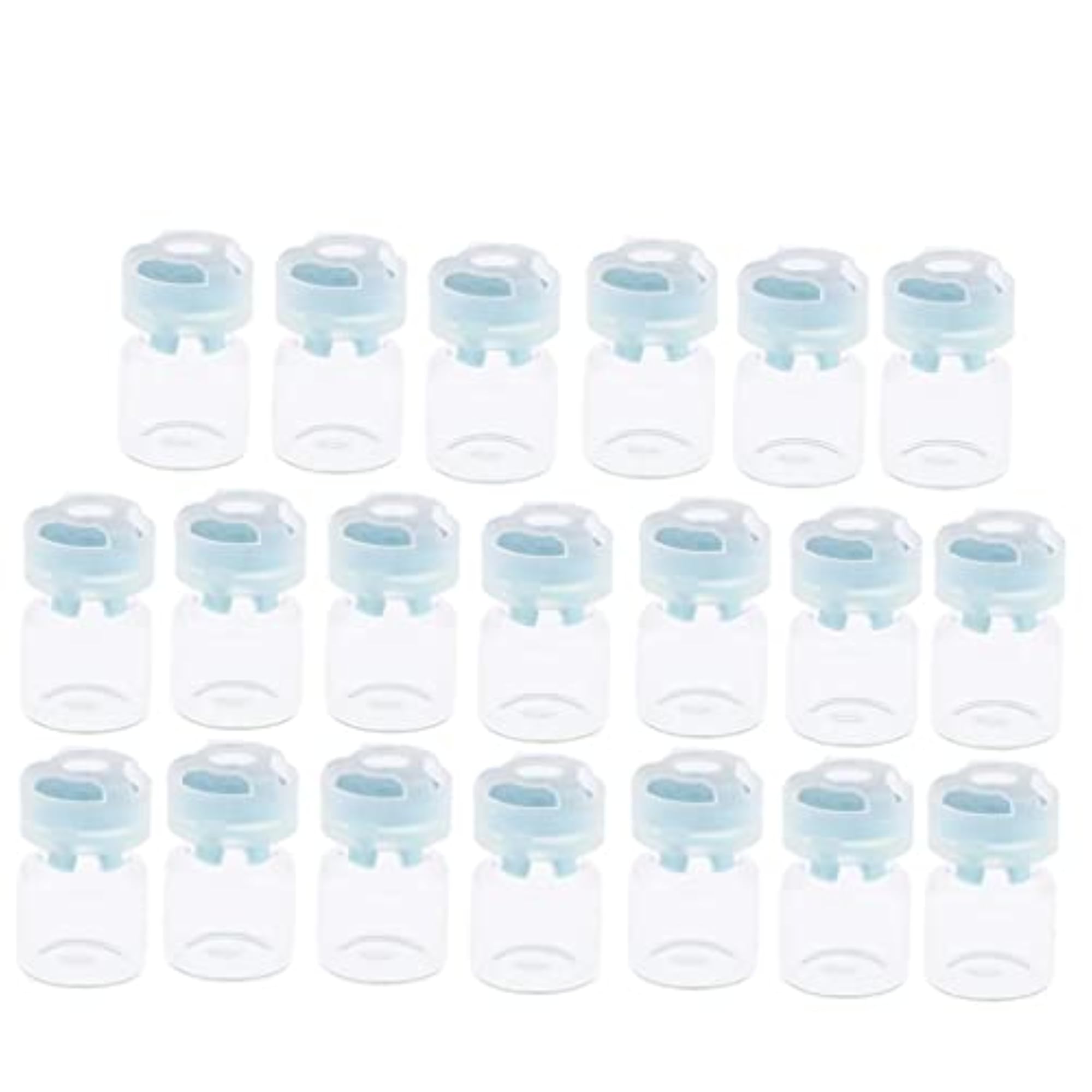 4x20Pcs Empty Sealed Sterile Serum Powder Vials Bottle Container