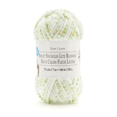 Amazon.com: Sweet Snuggles Lite Blossom Yarn by Loops
