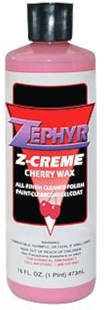 Amazon.com: Zephyr Z-Creme Cherry Wax 32oz : Automotive