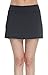 HonourSport Women Workout Active Skorts Golf,Tennis Running Skirt Pleated,Athletic Lightweight Casual Dress with Pockets Black
