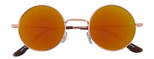 OWL Round Sunglasses Metal Frame Hippie Sunglasses UV400 Polycarbonate Circle Lens John Lennon Sunglasses for Men Women2