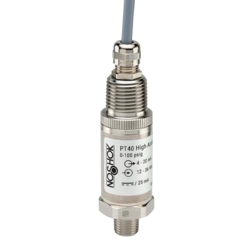 High Accuracy Fixed Range Pressure Transmitter, 0 to 2000 psi Gauge, ±0.125% of Span, Non-linearity BFSL, 0 Vdc to 10 Vdc, 3-Wire, 7/16-20 Male SAE J514 FIG 34B, 1/2 NPT Conduit with 3 ft Cable