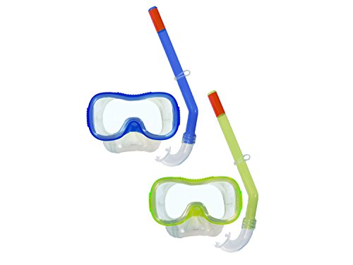 SwimWays Diver Down Swim Mask and Snorkel, Colors May Vary
