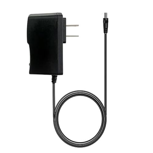 Image of Neon Rope Light DC Plug Power Supply, Black 1.5A LED Power Adapter for 6mmx12mm Silicone LED Flex Strip Lighting, Neon Signs DIY