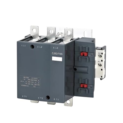 Contactor industrial CJX2S-F 115A-800A para evitar sobrecargas y proteger líneas de 220V