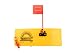 Off Shore OR12L Left Side Planer with Flag, Yellow , 9-1/2