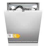 COMFEE' CDWPB1215P-W Lavastoviglie da Incasso con 12 coperti, 8 Programmi, di avviamento ritardato, Funzione di Mezzo Carico, Home Connect, cloud wash, Asciugatura Extra - Inox