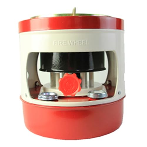 Estufa de Parafina de 2 L /3 L con Calefactor de 10/14 Mechas Estufa de Queroseno Que Ahorra Combustible Y No Produce Humo Estufa Metálica de Camping de Larga Duración Fácil de Limpiar(22x23 cm (8.6x9