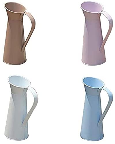 Vase avec poignée en métal rustique pour décoration de table - 2