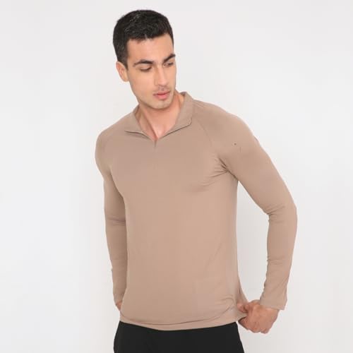 Image of Men's Cuddle Tee | TerraSoft Ultra Soft, Sweat-Wicking & Odour-Proof T-Shirt for Gym, Walks, Runs & Everyday Wear | Performance Tee with Cotton-Like Comfort