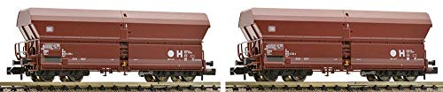 Preisvergleich Produktbild Fleischmann 852416 2-tlg. Set Großraum-Selbstentladewagen Bauart Falns183, DB
