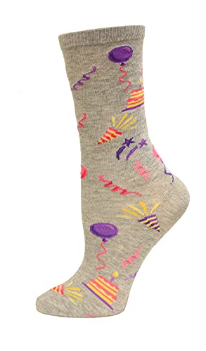 Hot Sox Kid's Celebration Crew Socks 1 Pair