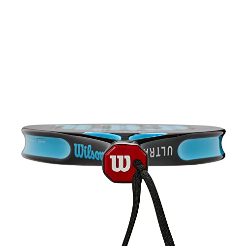 Wilson Ultra Team V2 Padel Racket, Fiberglass/Eva, 366 G, Black/Blue, Wr067011U2 #TOP4