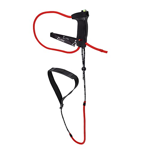 NIKA ARCHERY Archery Bow Trainer Draw Training Aid Device Strength Stretch Band Exerciser for Recurve Compound Traditional Bows Youth Adults Beginner Portable Bow Riser Handle