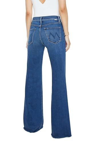 MOTHER Women's Petites The Lil Doozy Fray Jean4