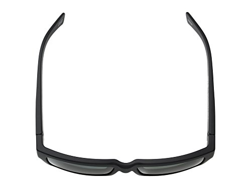 Spy Optic Montana Sunglasses Matte Black w/ Happy Grey Green Polarized Lens + Case4