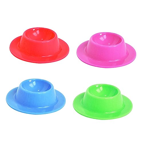 FRCOLOR 4個シリコン製エッグカップホルダー 耐熱性 卵収納ボックス ゆで卵ホルダー ミニ キッチン収納 ダイニング 対応