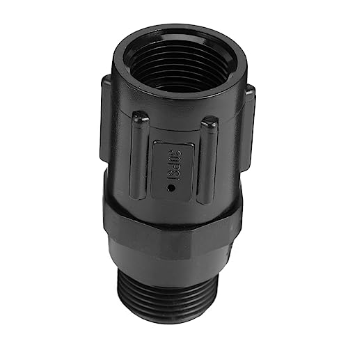 Holibanna Drip Irrigation Pressure Regulator Durable Flame Resistant Connector for Efficient Water Flow Gardens Farms Parks Easy to Install Single Unit