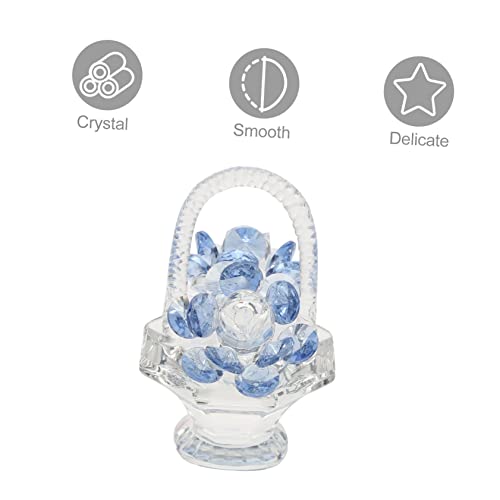 TOPBATHY Decor 5pcs Crystal Ornaments Crystal Table Office Wedding Office Decor