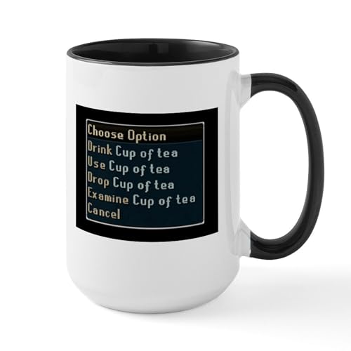 Taza de cerámica CafePress Runescape 15 oz miniatura 1