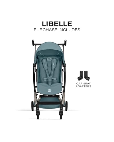 Image of LIBELLE Ultra Lightweight Travel Stroller - Stormy Blue