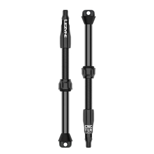 Valves Tubeless LEZYNE CNC Pro 80mm accessoire étanchéité pneu vélo route