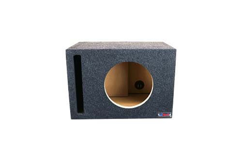 Atrend 12W7SV 12” JL Audio Single Vented Subwoofer/Speaker Enclosure Compatible with W7 Series Subwoofers. Made in USA