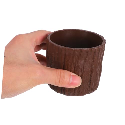Pots de fleurs plastique pour créer un mini jardin de balcon rustique - 4