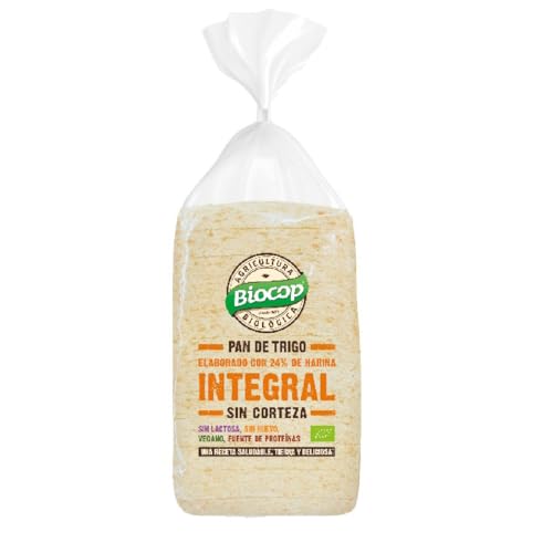 Biocop Pan Molde Trigo Integral Sin Corteza Biocop 300g