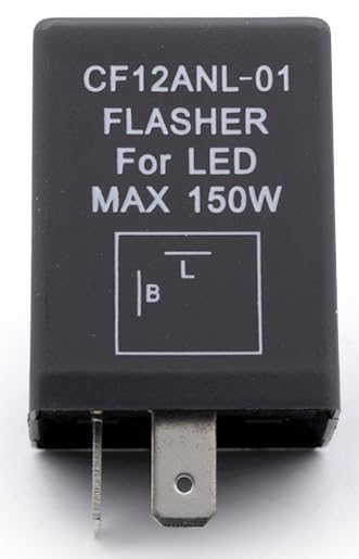 CF12-ANL01 LED Flasher Relay Fix Hyper Flash Turn Signal Decoder Load Equalizers