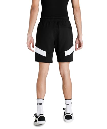Image of Puma Men's Cotton Blend Boxer Regular Fit Casual Shorts