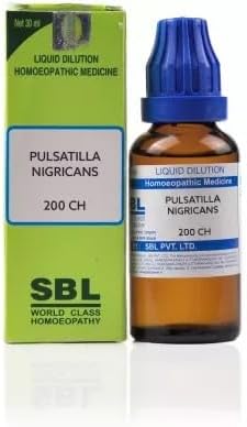 Organic Homoeo SBL Pulsatilla Nigricans 200 CH (30ml)