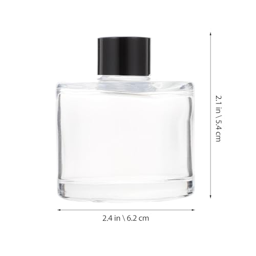Botellas de Aromaterapia en Vidrio 50ml con Varillas Difusoras 10pcs miniatura 2