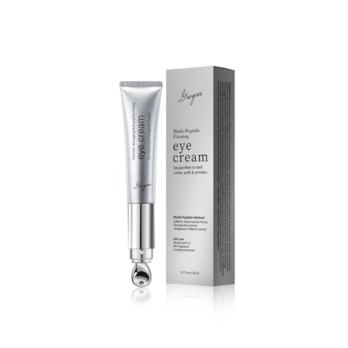 Electric Massage Eye Cream, Peptide, Retinol, Anti-Aging Eye Cream with Massage, Eye Serum For Fine Lines 20ml