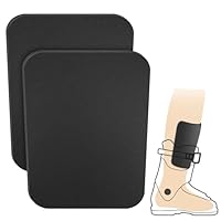 Shupakul Snowboard-Schienbeinschoner, 3 mm dick, Schaumstoff, zuschneidbar, für Skischuheinlage, Snowboard, Sport, gepolsterter Schienbeinschutz, 2 Stück