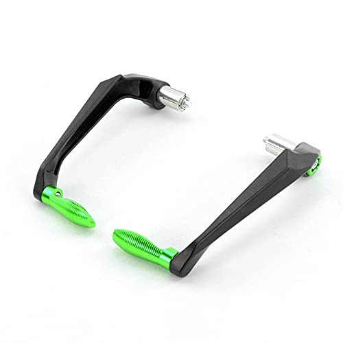 Lenker Handschutz Hebel 7/8" 22mm Universal Motorrad Hebelschutz Bremskupplungshebelschutz Passend for Kawasaki Z300 Z800 Z900 Z1000 Z750 Z125(Green)