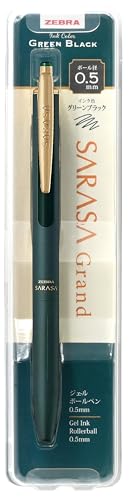Bolígrafo gel retractil Zebra Sarasa Grand 0.5mm verde