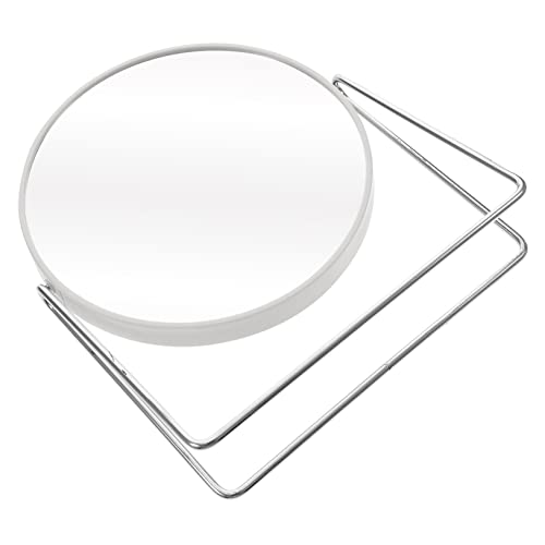Espejo de maquillaje doble cara WOONEKY blanco